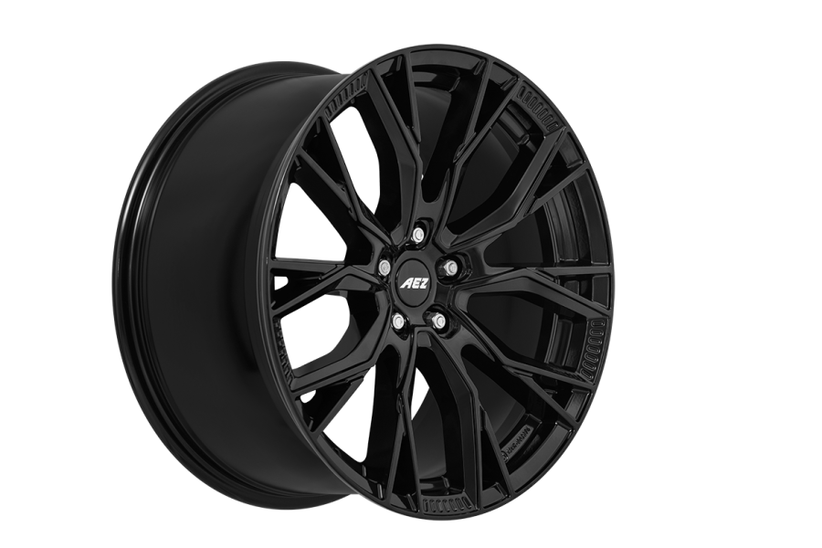 aez toronto black detail01 Immagine laterale cerchi in lega modello AEZ TORONTO black